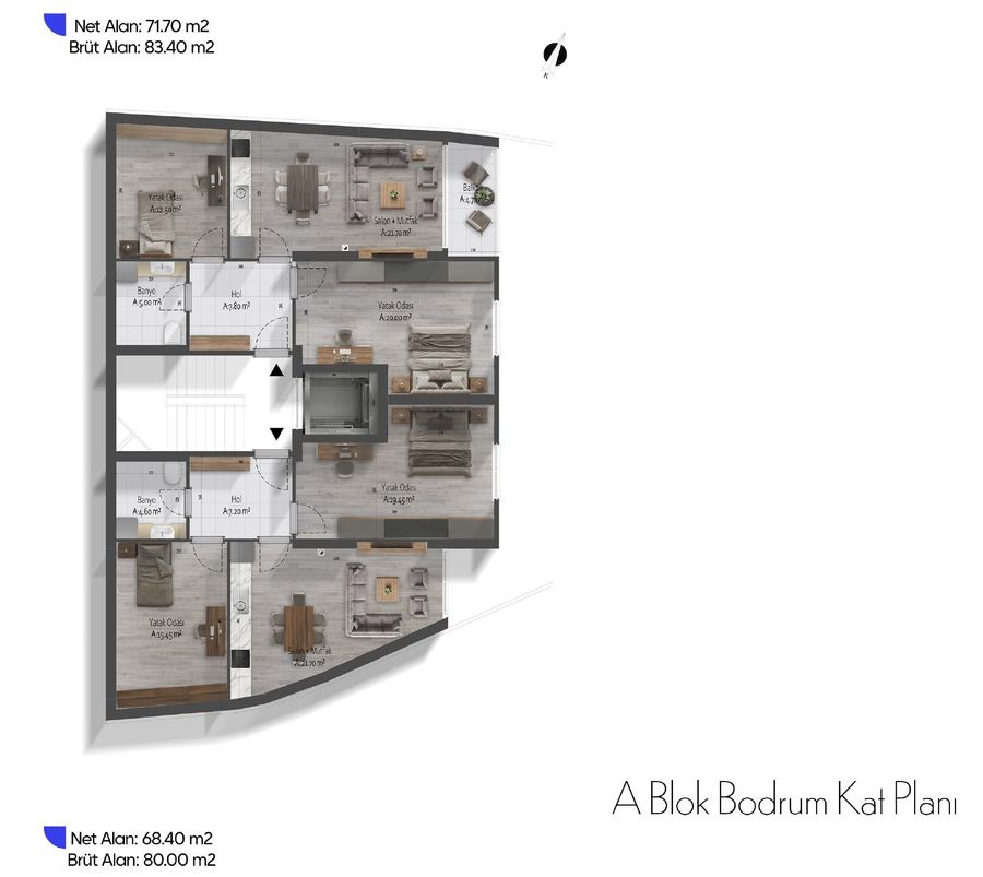 Davutdede Konut Projesi plan — fotoğraf 3